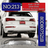 Rear Lower Bumper Spoiler 80D807521B Compatible With AUDI Q5 (2018-2020) Tag No.213