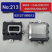 Headlight Drive Control Unit 63127189312 & 63126934171 & 63126934836 & 63126941634 BMW 3 Series E90 & 5 Series E60 & 7 Series E65, E66, E67 Tag-BL-213