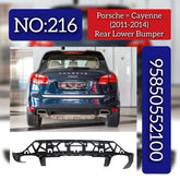 Rear Lower Bumper 95850552100 Compatible With Porsche Cayenne (2011-2014) Tag No.216