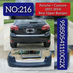 Rear Bumper 95850541110G2X Compatible With PORSHE CAYENNE 2011-2014 Tag No.216