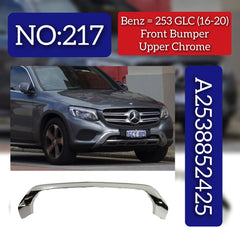 Front Bumper Face Bar Trim Molding Step Pad 2538852425 Compatible With MERCEDES-BENZ GLC (X253) Tag No.217