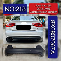 Rear Upper (W/O Hole) Complete 8K5807067A Compatible With AUDI A4 B8 (8K2) | A4 / S4 Tag No.218