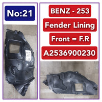 Front Right Fender Liner A2536900230 2536900230 Compatible With MERCEDES-BENZ GLC-CLASS W253 Tag-FEM-21
