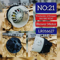 AC Heater Blower Motor LR016627 LR002630 LR009738 Compatible with LAND ROVER FREELANDER 2 (L359)& | LR2 RANGE ROVER EVOQUE (L538) & RANGE ROVER EVOQUE Convertible (L538) Tag No.21