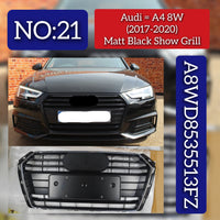 Show Grill 8WD8535513FZ A8WD8535513FZ Compatible With AUDI A4 8W (2017-2020) Tag No.21