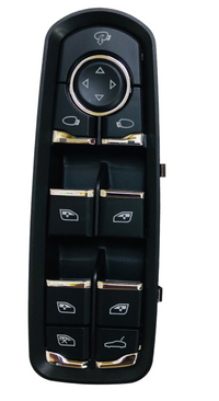 13-Pin Window Black Switch 7PP959858RDML 7PP959858 7PP959858HDML 7PP959858KDML Compatible With Porsche Cayenne Tag-SW-22