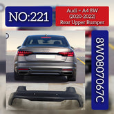 Rear Upper Bumper 8W0807067C 8WD807067C Compatible With AUDI A4 (8W) (2020-2022) Tag No.221
