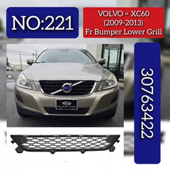 Front Bumper Lower Grill 30763422 Compatible With VOLVO XC60 (2009-2013) Tag No.221