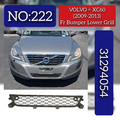 Front Bumper Lower Grill 31294054 Compatible With VOLVO XC60 (2009-2013) Tag No.222