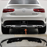 Front Bumper Chrome (Black) A2928840300 Compatible With Mercedes-Benz (W292) GLE-Coupe Tag No.226