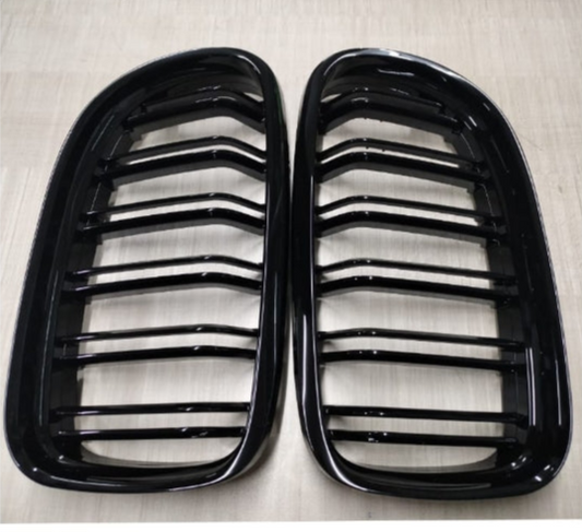 Black Colour (2008/2011) Kidney Grill Set 51137201967 (R.H/L.H)Same Compatible With BMW 3 Series E90Tag 22