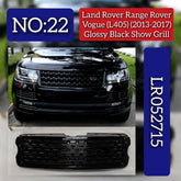 Glossy Black Show Grill LR052715 LR079131 Compatible With LAND ROVER RANGE ROVER  VOGUE (L405) (2013-2017) Tag No.22