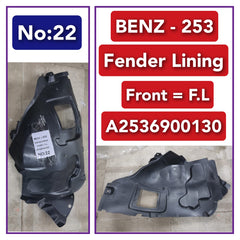 Front Left Fender Liner A2536900130 2536900130 Compatible With MERCEDES-BENZ GLC-CLASS W253 Tag-FEM-22