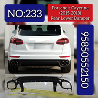 Rear Lower Bumper 95850552150 Compatible With Porsche Cayenne (2015-2017) Tag No.233