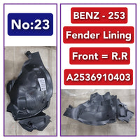Rear Right Fender Liner A2536910403 2536910403 Compatible With MERCEDES-BENZ GLC-CLASS W253 Tag-FEM-23