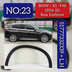 Rear Left Wheel Arch (EYEBROW) 51777332339 Compatible With BMW X1 (F48) Tag No.23
