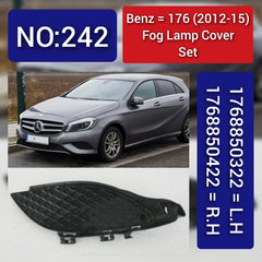 Fog Lamp Cover Right 1768850422 & Left 1768850322 Compatible With MERCEDES-BENZ A-Class W177 2019-2024 Tag - 242.