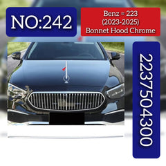 Bonnet Hood Chrome 2237504300 Compatible With Mercedes-Benz S-Class (W223) Tag No.242