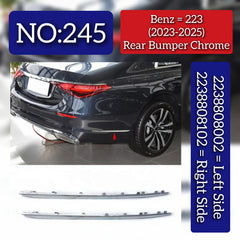 Rear Bumper Chrome Left 2238808002 Right 2238808102 Compatible With Mercedes-Benz S-Class (W223) Tag No.245
