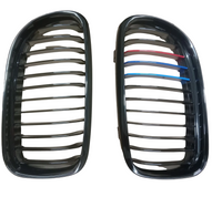 Multi Colour Kidney Grill Set (2008-2011) 51137201968 (R.H/L.H)Same Compatible With BMW 3 Series E90 Tag 24