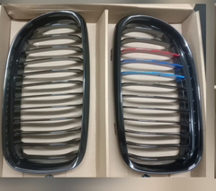 Multi Colour Kidney Grill Set (2008-2011) 51137201968 (R.H/L.H)Same Compatible With BMW 3 Series E90 Tag 24