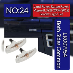Fender Light Both Side Common LR007954 Compatible With Land Rover Range Rover Vogue - L322 (2009-2012) Tag No.24