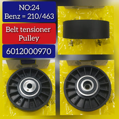 Tensioner Idler Pulley 6012000970 A6612003070 A6012000970 Compatible with MERCEDES-BENZ G-CLASS (W461) & E-CLASS (W124) & C-CLASS (W202) Tag no : 24