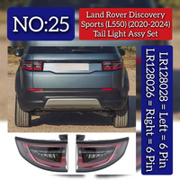 Tail Light Assembly Left LR128028 & Right LR128026 Compatible With Land Rover Discovery Sports (L550) (2020-2024) Tag No.25