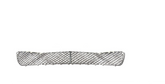 Silver Front Lower Grill 3W5807667 Compatible With Bentley Flying Spur (2009-2012) Tag No.251