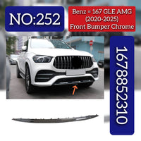 Front Bumper Chrome 1678852310 Compatible With Mercedes Benz GLE W167 Tag No.252