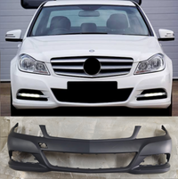 Front Bumper Without Hole A2048805547 Compatible With MERCEDES-BENZ C-CLASS (W204) (2011-2014) Tag No.252B
