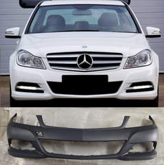 Front Bumper Without Hole A2048805547 Compatible With MERCEDES-BENZ C-CLASS (W204) (2011-2014) Tag No.252B