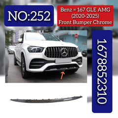 Front Bumper Chrome 1678852310 Compatible With Mercedes Benz GLE W167 Tag No.252