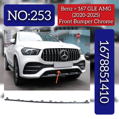 Front Bumper Chrome 1678851410 Compatible With Mercedes Benz GLE W167 Tag No.253