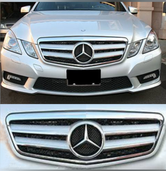 Show Grill Compatible With Benz = 212 T-1 Full Chrome AMG Tag 25