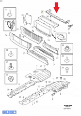 Radiator Support Bracket 31425917 Compatible With VOLVO XC90 (2016-2025) Tag No.2661