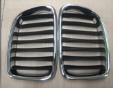 Black Crome X1 E84 Kidney Grill Set 51112993305=L.H,& 51112993306=R.H Compatible With BMW = X1 E84Tag 26