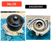 Water Pump WPS3050 A6422001001 Compatible With MERCEDES-BENZ CLK (C209), CLS (C219), E-CLASS (W211), M-CLASS (W164), S-CLASS (W221, V221) (CONTINENTAL) Tag No.26