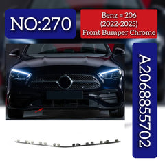 Front Bumper Chrome 2068855702 Compatible With Mercedes-Benz C-CLASS W206 (2022-2025) Tag No.270