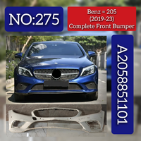 Front Bumper A2058851101 Compatible With MERCEDES-BENZ C-CLASS (W205) (2019-2023) Tag No.275