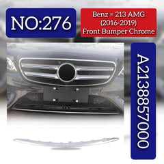 Front Bumper Chrome 2138857000 Compatible With Mercedes Benz E-CLASS W213 Tag No.276