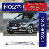 Front Bumper Chrome 2478805901 & 2478858103 Compatible With Mercedes Benz (247) (GLA) Tag No.279