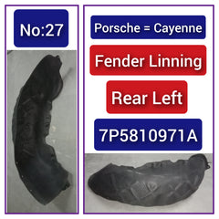 Rear Left Fender Liner 95850497100 7P5810971A 95850497200 Compatible With PORSCHE CAYENNE 958 Tag-FEA-27