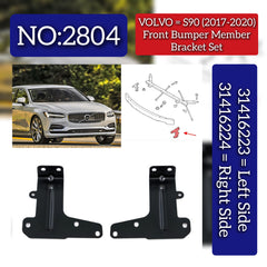 Front Bumper Bracket Left 31416223 Right 31416224 Compatible With VOLVO S90 2017-2020 Tag No.2804