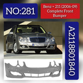 Front Bumper A2118801840 Compatible With MERCEDES-BENZ E-CLASS (W211)  Tag No.281