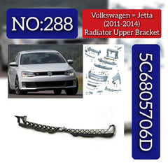 Front Radiator Upper Bracket 5C6805706D Compatible With Volkswagen For JETTA Tag No.288