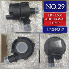 Additional Water Pump LR049317 LR166720 LR057368 T2H2556 T4A31594 T4A47127 Compatible With LAND ROVER DISCOVERY SPORT (L550) & RANGE ROVER EVOQUE (L538) Tag No.29