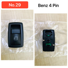 Effortless Control MERCEDES Benz 251 4 Pin Window Black Switch For Model 251 2518200510 Tag-SW-29