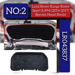 Bonnet Hood Sheild LR043837 Compatible With Land Rover Range Rover Sport - L494 (2014-2017) Tag No.2