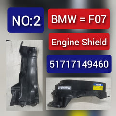 Noise Insulation Firewall Upper Right 51717149460 Compatible with BMW 5 Series F07 Tag No.2